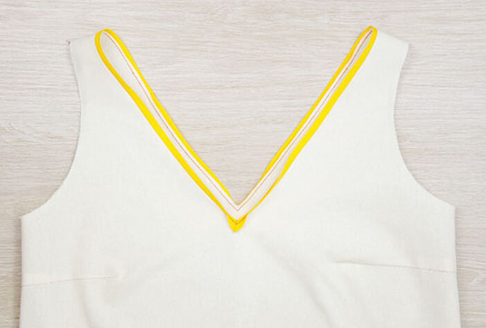 Biaisband vouwen
